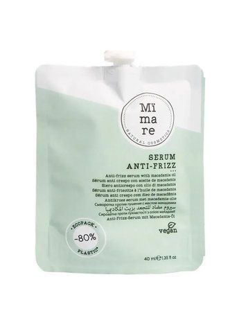 Сироватка проти пухнастості з олією макадамії Mimare Anti-Frizz Serum 40 мл MMR4 фото