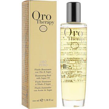 Флюїд із золотом Fanola ORO THERAPY 100 мл FN0014 фото