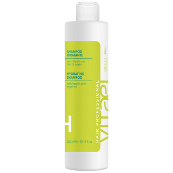 VITAEL DRY HAIR HYDRATING SHAMPOO Шампунь зволожуючий 300 мл VTL0013 фото