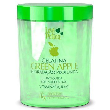 Колагеновий відновлювач Love Potion Gelatina Green Apple 1000 мл LP00014 фото