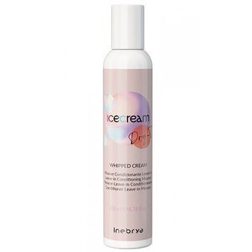 Inebrya leave-In Conditioning Mousse незмивний крем для кондиціонування волосся 200 мл IN0040 фото
