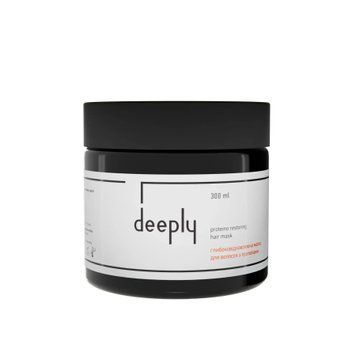 Глибоковідновлююча маска для волосся з протеїнами deeply Protein Restoring Hair Mask 300 мл DP0032 фото