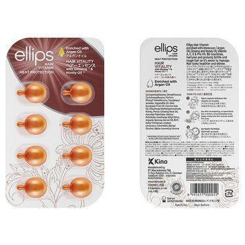 Ellips Hair Vitamin здоров'я волосся з женьшенем та медом 8х1 мл ELL0001 фото