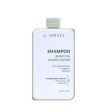 Шампунь балансуючий для нормального і жирного волосся SOLV&Eacute;E Elan Shampoo 250 мл SOL002 фото