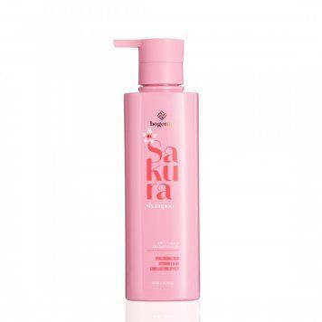 Шампунь з екстрактом сакури та гіалуроновою кислотою Bogenia Sakura Shampoo 400 мл BG0053 фото