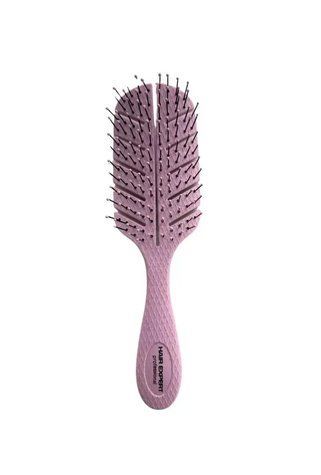 Гребінець Hair Expert Eco Wheat Straw Brush, Pink (5439 M-2) HE10901 фото